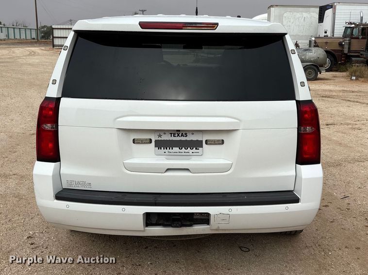 image for item FC2350 2017 Chevrolet Tahoe Police SUV