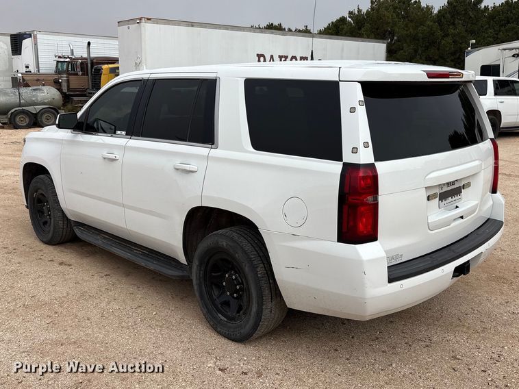 image for item FC2350 2017 Chevrolet Tahoe Police SUV