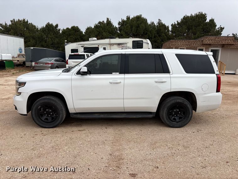 image for item FC2350 2017 Chevrolet Tahoe Police SUV