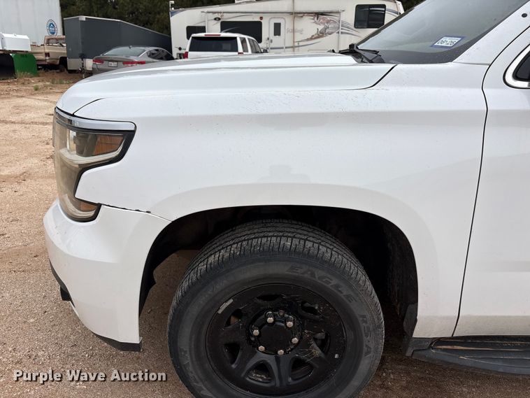 image for item FC2350 2017 Chevrolet Tahoe Police SUV