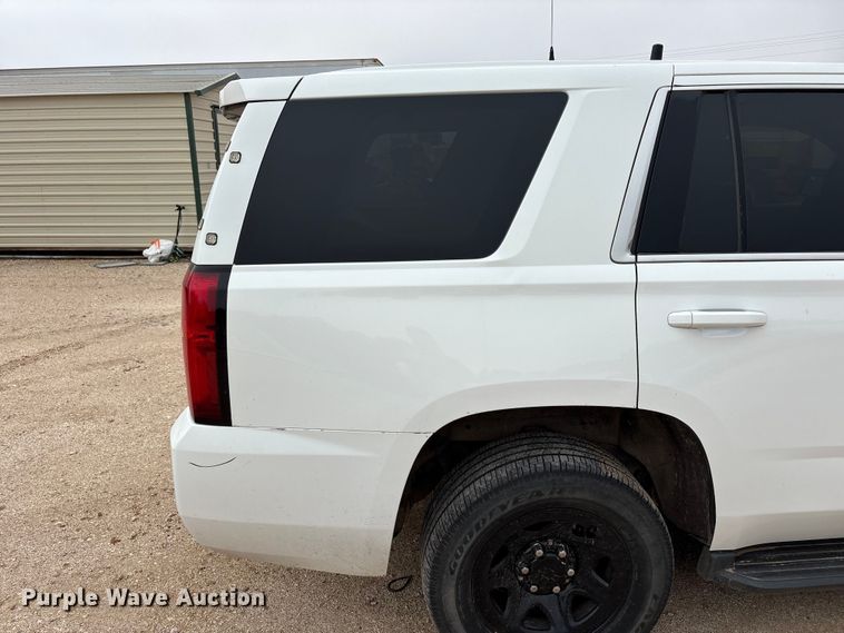 image for item FC2350 2017 Chevrolet Tahoe Police SUV