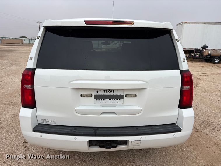 image for item FC2350 2017 Chevrolet Tahoe Police SUV