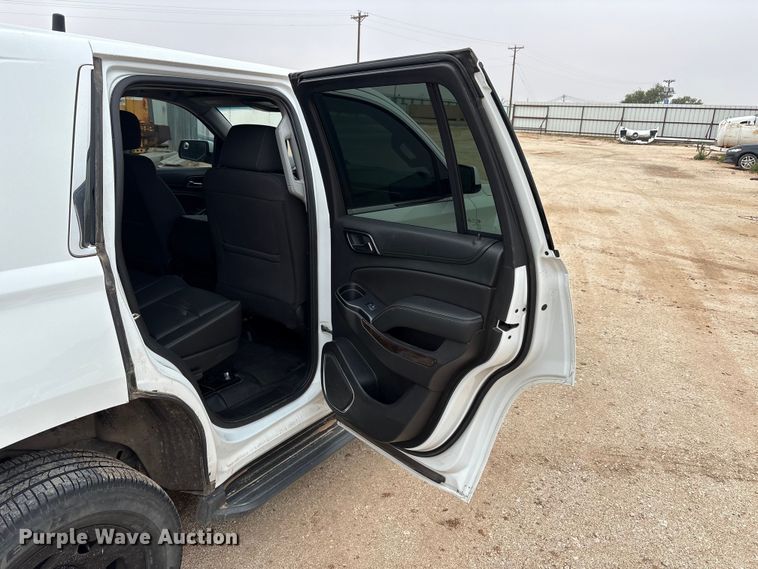 image for item FC2350 2017 Chevrolet Tahoe Police SUV
