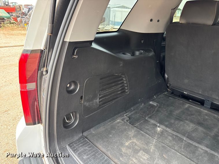image for item FC2350 2017 Chevrolet Tahoe Police SUV