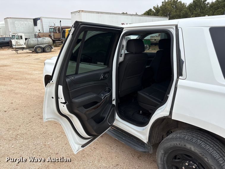 image for item FC2350 2017 Chevrolet Tahoe Police SUV