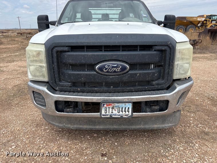image for item FC2382 2012 Ford F250 Super Duty flatbed pickup truck