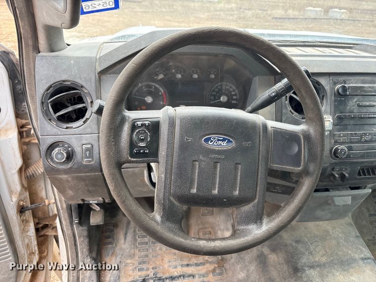 image for item FC2382 2012 Ford F250 Super Duty flatbed pickup truck