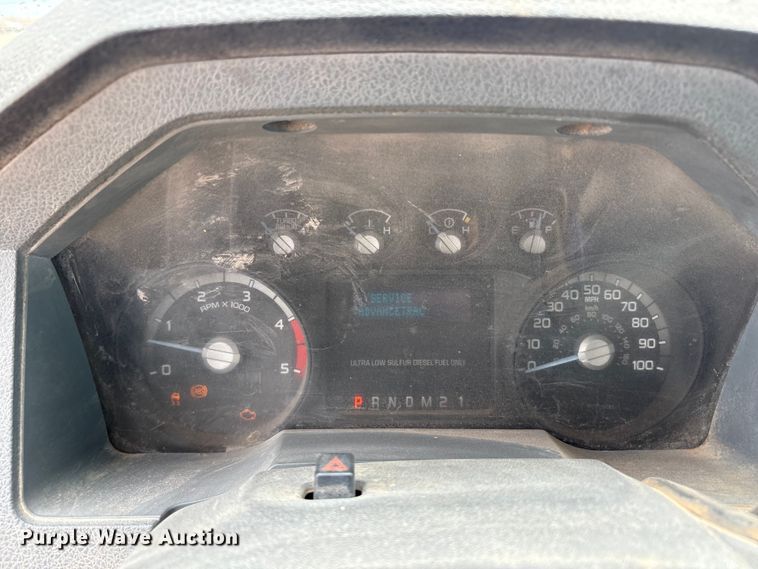 image for item FC2382 2012 Ford F250 Super Duty flatbed pickup truck