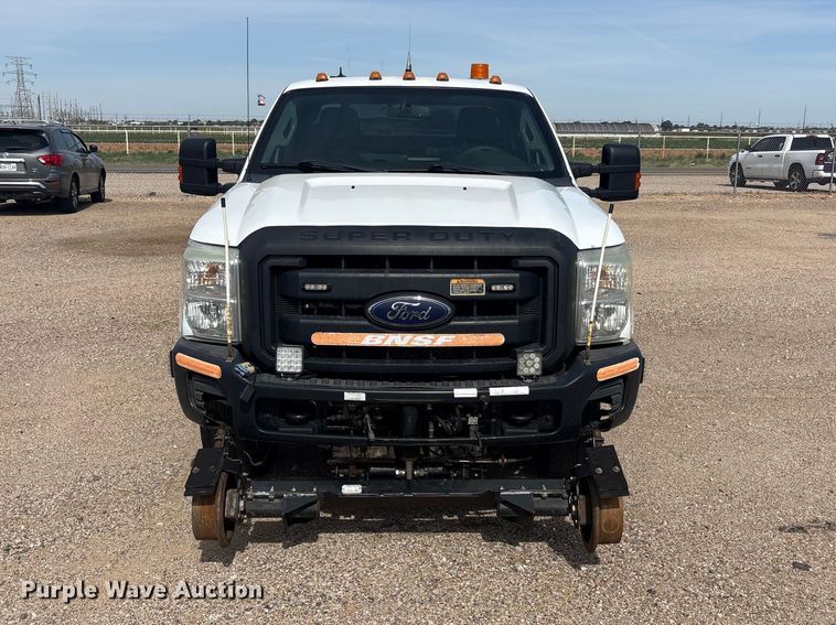 image for item FC2401 2016 Ford F250 Super Duty Ext. Cab utility bed pickup truck