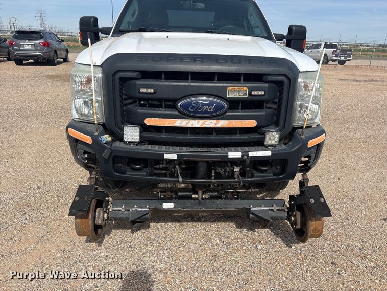 image for item FC2401 2016 Ford F250 Super Duty Ext. Cab utility bed pickup truck
