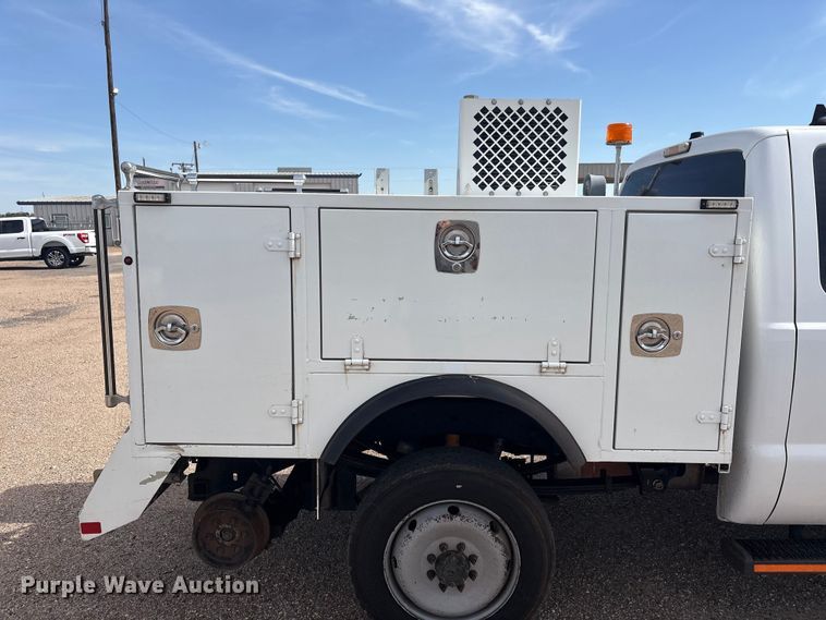 image for item FC2401 2016 Ford F250 Super Duty Ext. Cab utility bed pickup truck