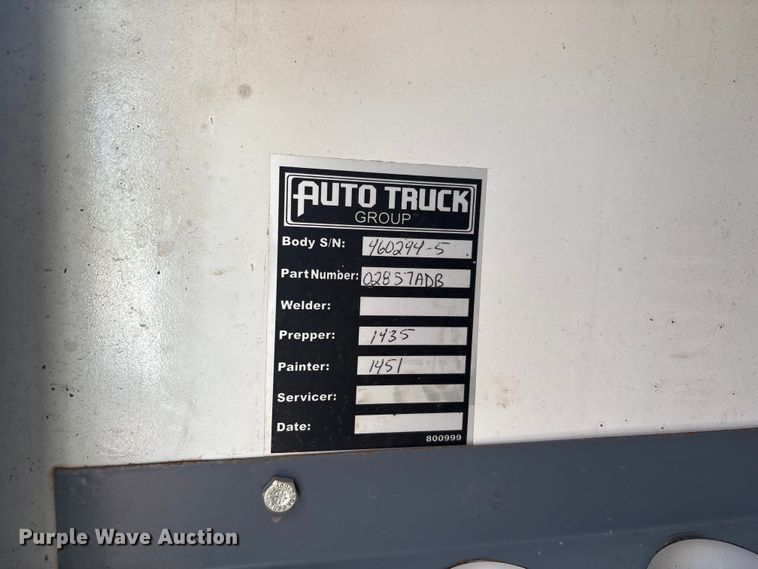 image for item FC2401 2016 Ford F250 Super Duty Ext. Cab utility bed pickup truck