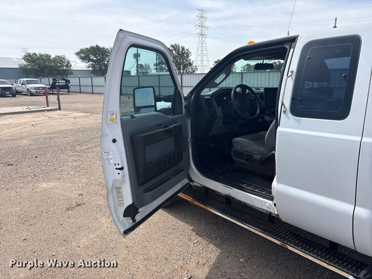 image for item FC2401 2016 Ford F250 Super Duty Ext. Cab utility bed pickup truck
