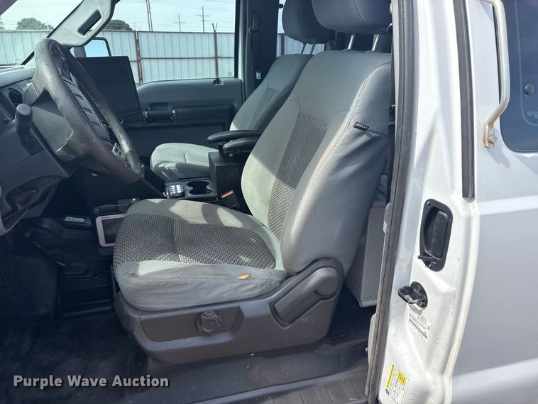 image for item FC2401 2016 Ford F250 Super Duty Ext. Cab utility bed pickup truck