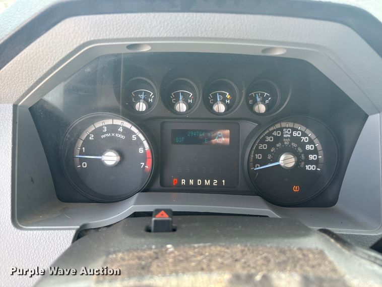image for item FC2401 2016 Ford F250 Super Duty Ext. Cab utility bed pickup truck