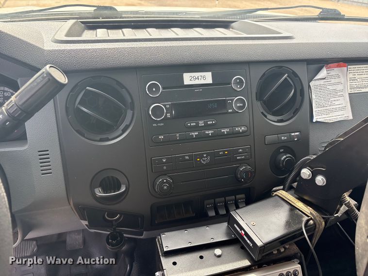 image for item FC2401 2016 Ford F250 Super Duty Ext. Cab utility bed pickup truck