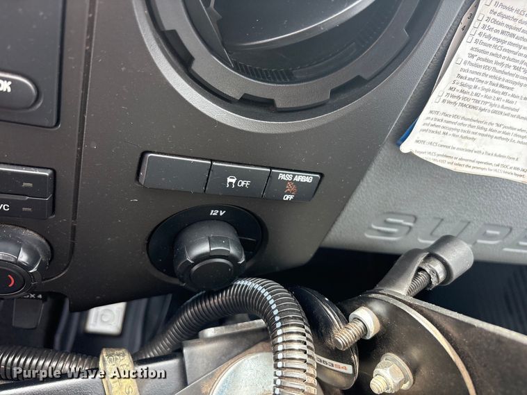 image for item FC2401 2016 Ford F250 Super Duty Ext. Cab utility bed pickup truck