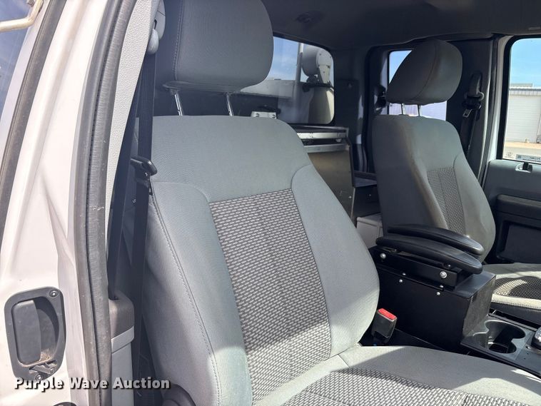 image for item FC2401 2016 Ford F250 Super Duty Ext. Cab utility bed pickup truck