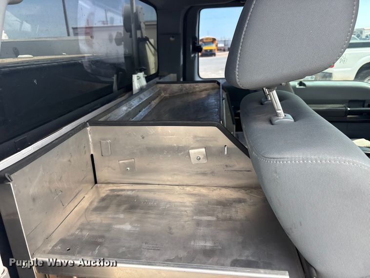 image for item FC2401 2016 Ford F250 Super Duty Ext. Cab utility bed pickup truck