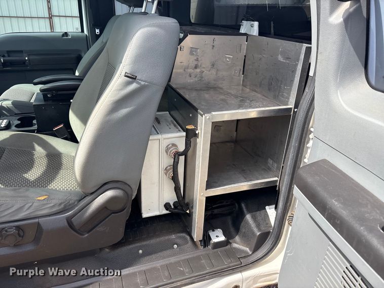 image for item FC2401 2016 Ford F250 Super Duty Ext. Cab utility bed pickup truck