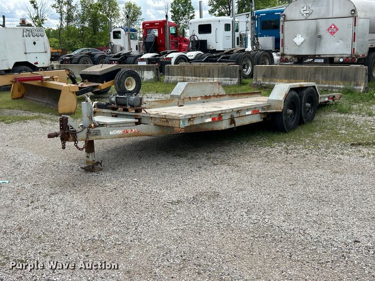image for item FC2538 2003 Imperial tilt deck utility trailer
