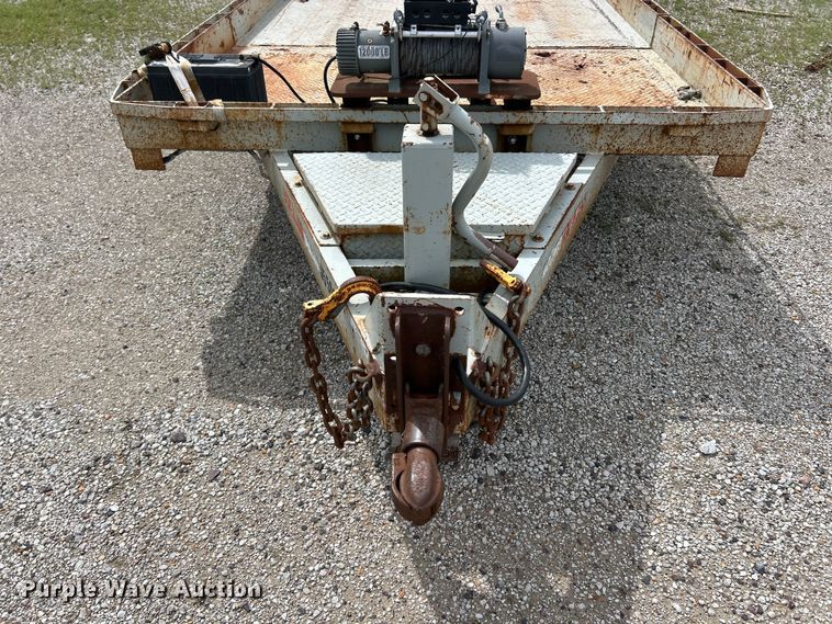 image for item FC2538 2003 Imperial tilt deck utility trailer