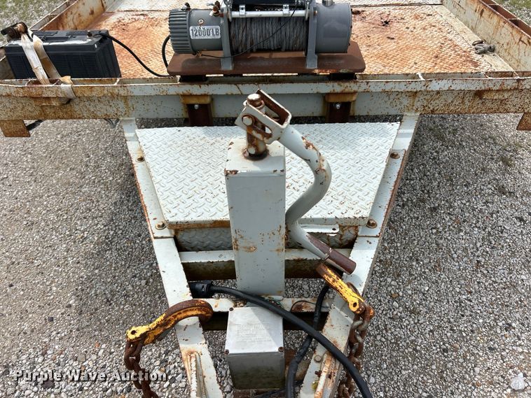 image for item FC2538 2003 Imperial tilt deck utility trailer