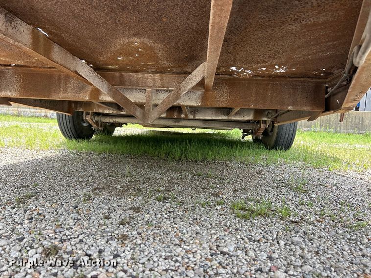 image for item FC2538 2003 Imperial tilt deck utility trailer