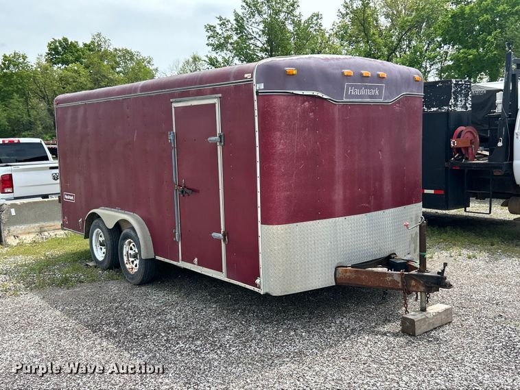 image for item FC2569 1997 Haulmark K716BT enclosed cargo trailer