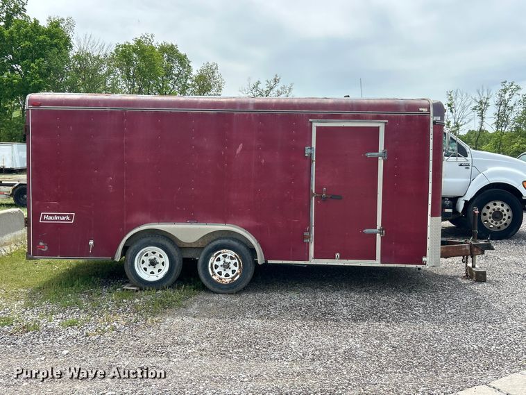 image for item FC2569 1997 Haulmark K716BT enclosed cargo trailer