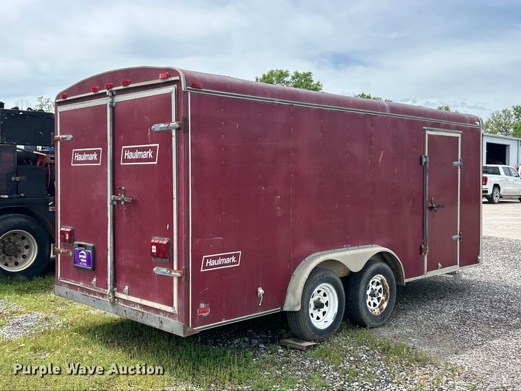image for item FC2569 1997 Haulmark K716BT enclosed cargo trailer