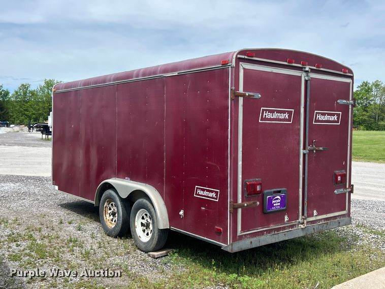 image for item FC2569 1997 Haulmark K716BT enclosed cargo trailer