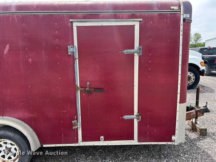 image for item FC2569 1997 Haulmark K716BT enclosed cargo trailer