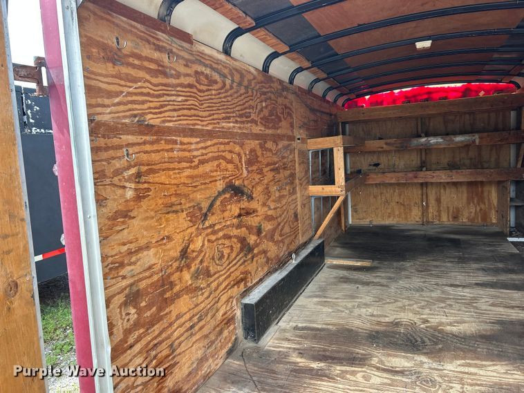 image for item FC2569 1997 Haulmark K716BT enclosed cargo trailer