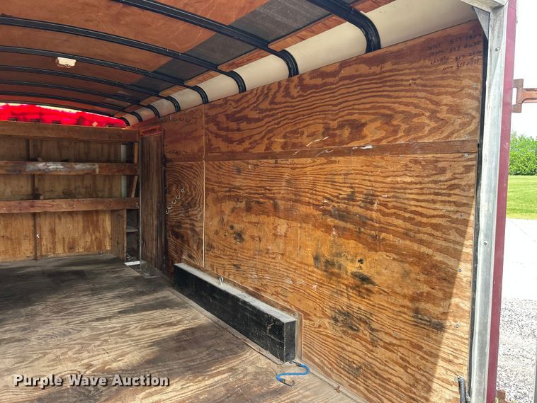 image for item FC2569 1997 Haulmark K716BT enclosed cargo trailer