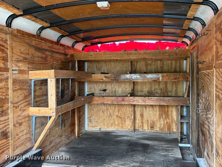image for item FC2569 1997 Haulmark K716BT enclosed cargo trailer