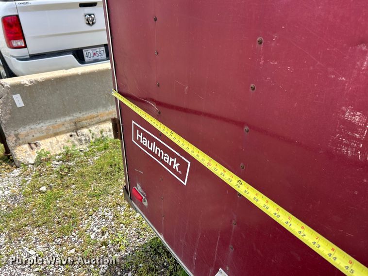 image for item FC2569 1997 Haulmark K716BT enclosed cargo trailer