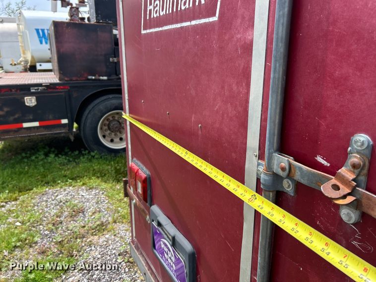 image for item FC2569 1997 Haulmark K716BT enclosed cargo trailer