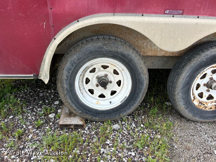 image for item FC2569 1997 Haulmark K716BT enclosed cargo trailer