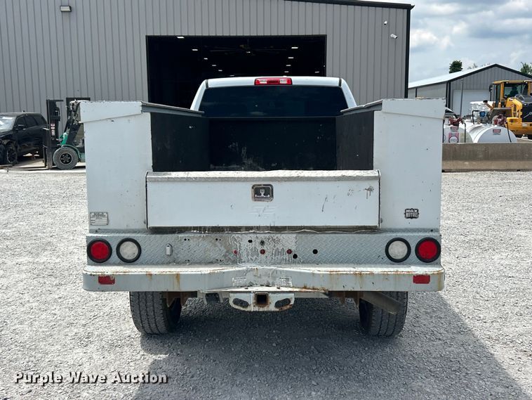 image for item FC2697 2022 RAM 2500 Crew Cab utility bed pickup truck