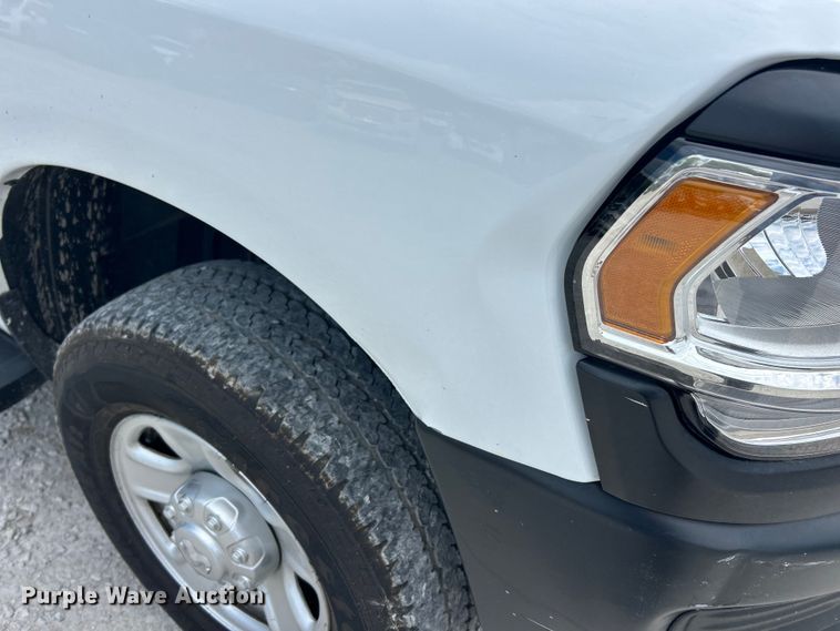 image for item FC2697 2022 RAM 2500 Crew Cab utility bed pickup truck