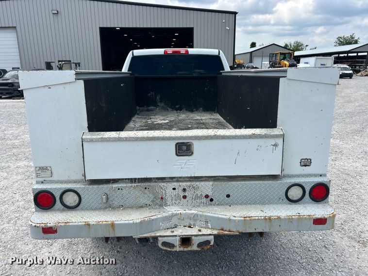 image for item FC2697 2022 RAM 2500 Crew Cab utility bed pickup truck