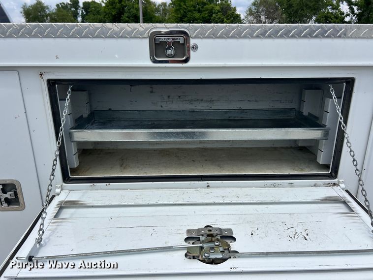 image for item FC2697 2022 RAM 2500 Crew Cab utility bed pickup truck