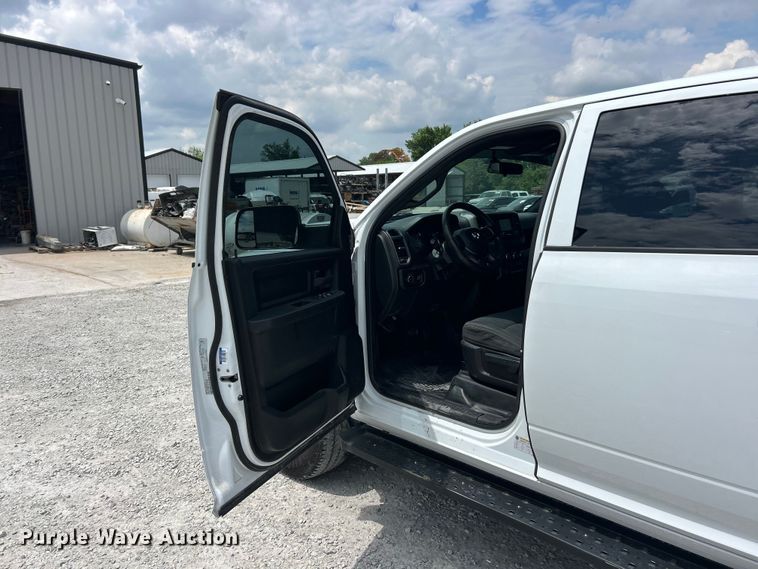 image for item FC2697 2022 RAM 2500 Crew Cab utility bed pickup truck