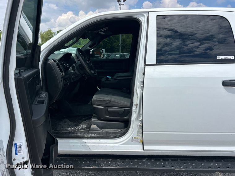 image for item FC2697 2022 RAM 2500 Crew Cab utility bed pickup truck