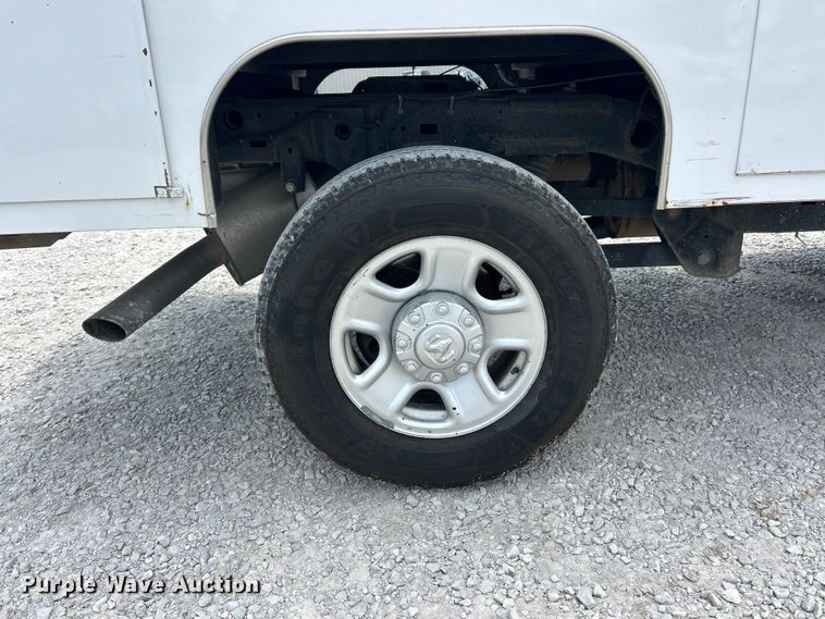 image for item FC2697 2022 RAM 2500 Crew Cab utility bed pickup truck