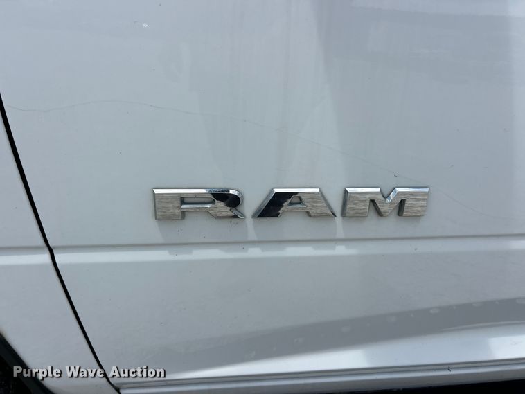 image for item FC2697 2022 RAM 2500 Crew Cab utility bed pickup truck