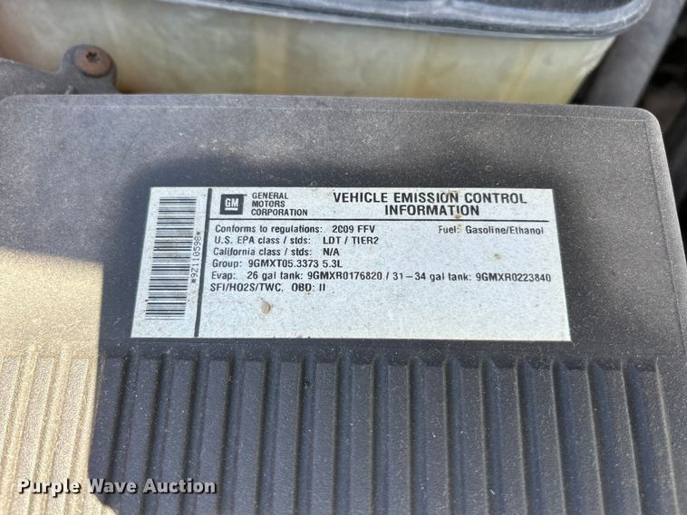 image for item FC2715 2009 Chevrolet Silverado 1500 pickup truck