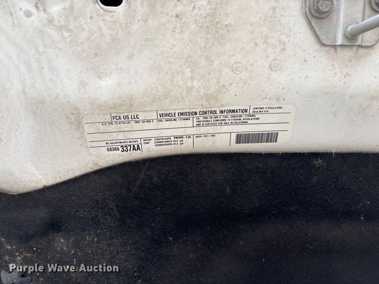 image for item FC5794 2018 RAM 1500 Crew Cab pickup truck