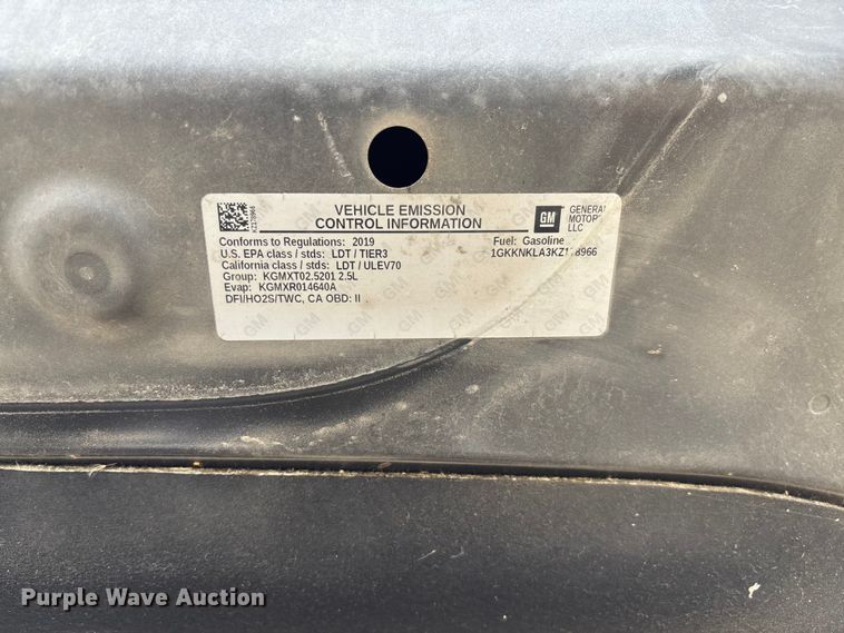 image for item FC5795 2019 GMC Acadia SUV